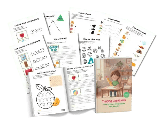 Werkboek lijnen overtrekken (tracing)