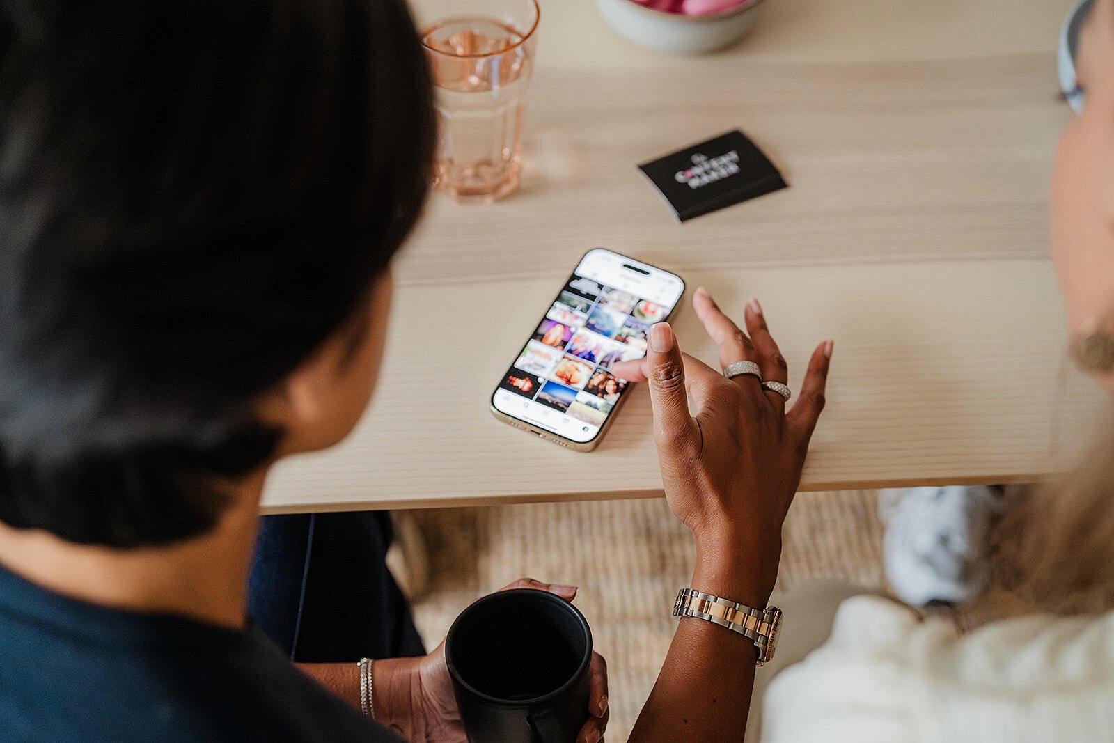 De Contentmaker socials