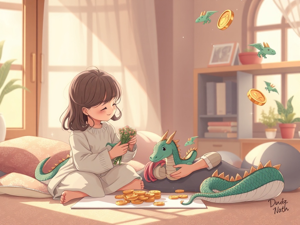 "A warm, magical scene