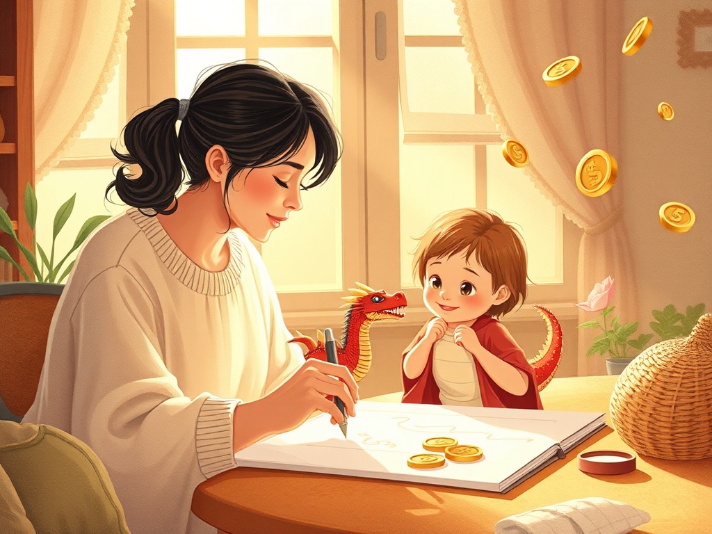 "A warm, magical scene