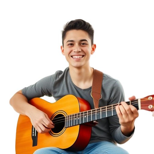 A person smiling to the camera with a white background looking like