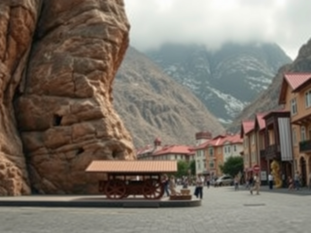 "Carefully describe an image in great detail that needs to generate, use quotes to split visual things. You MAY only use up to 25 words."