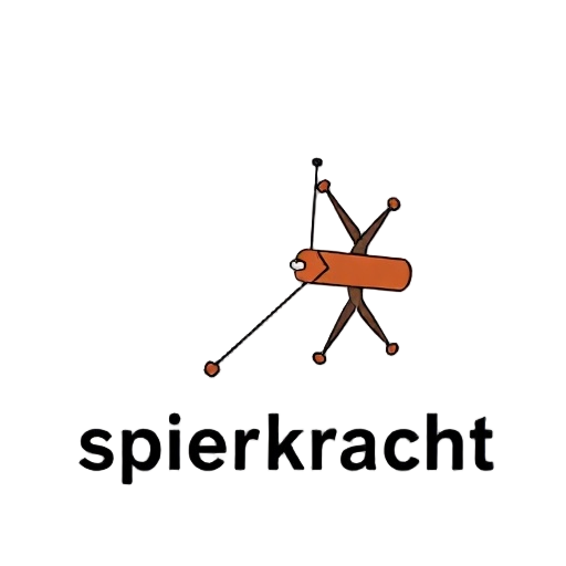 "spierkracht" "vraag antwoord" "rustig webinar" Carefully describe an image in great detail that needs to be generate, use quotes to split visual things.