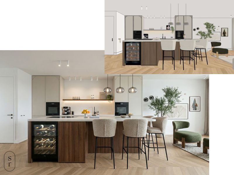 Voorbeeld interieur Nano Banana