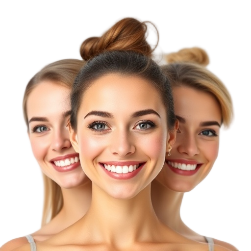 A person smiling to the camera with a white background looking like