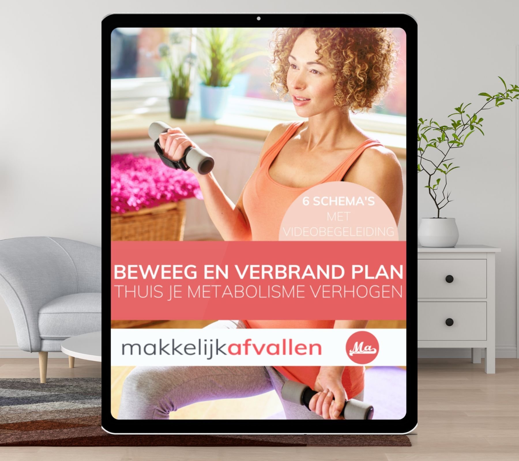 6 weken oefeningen om thuis je metabolisme te verhogen