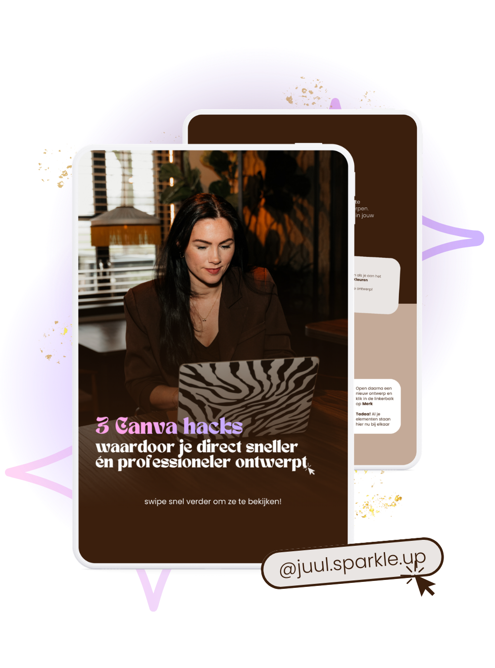 Canva hacks voor ondernemers sparkle up
