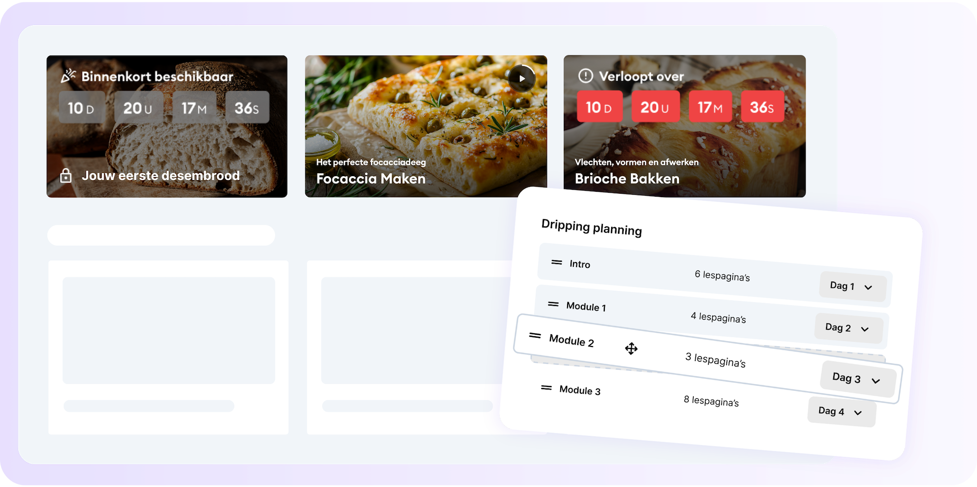 Dripping en timing van je content