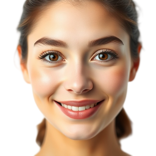A person smiling to the camera with a white background looking like