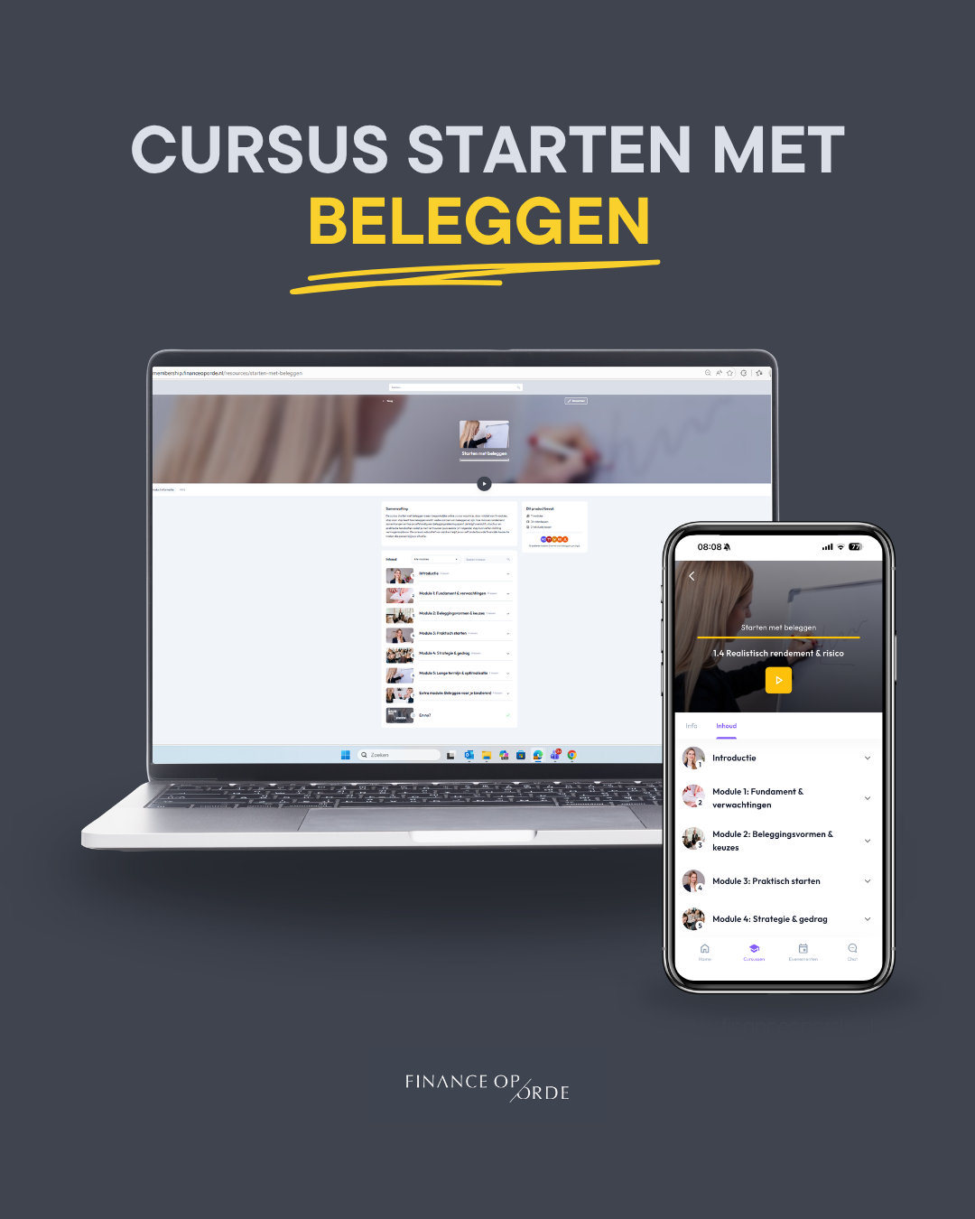 Cursus starten met beleggen