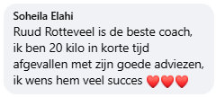 20 kg afgevallen met coach Ruud Rotteveel