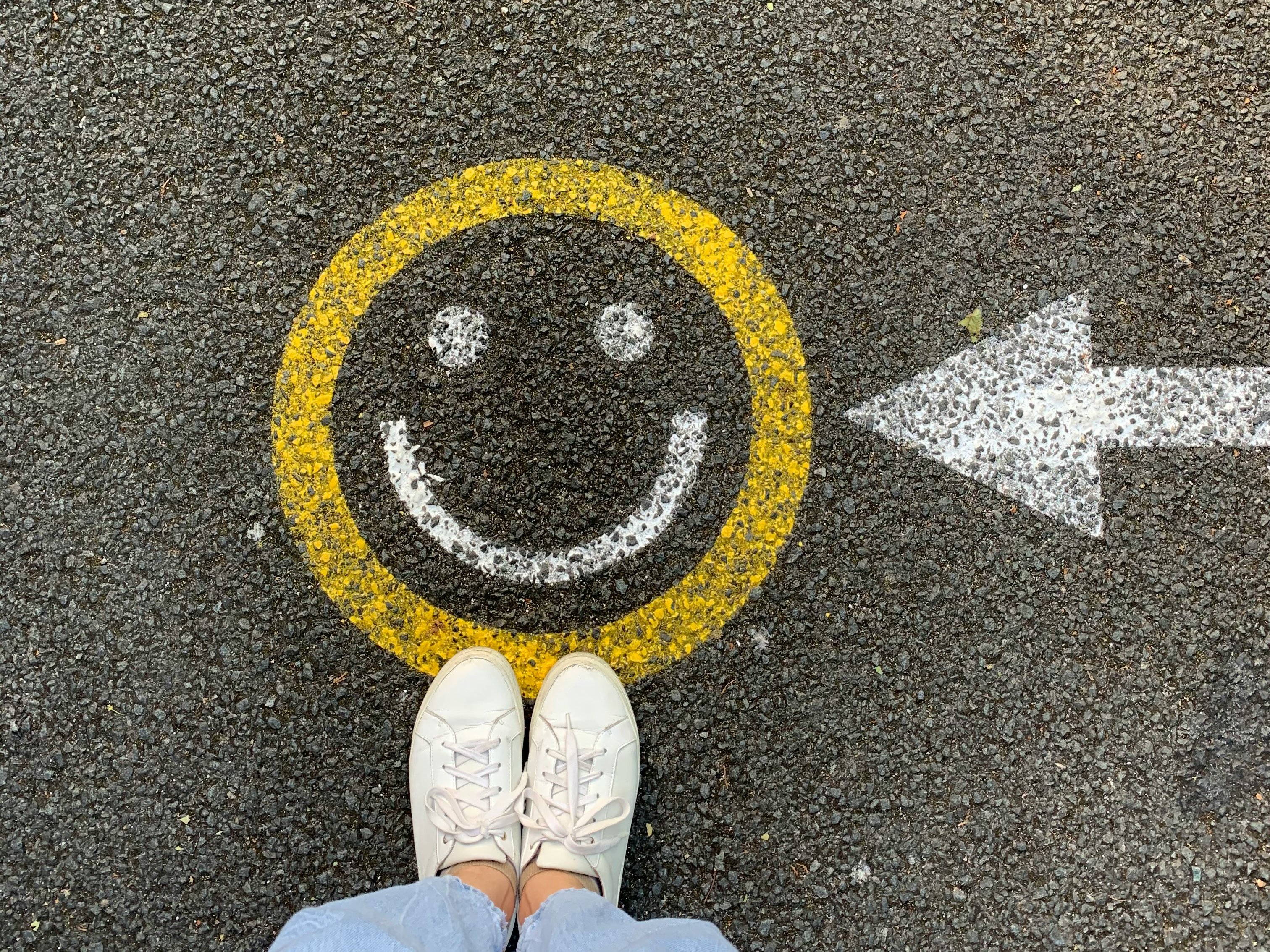 Happy face signal.