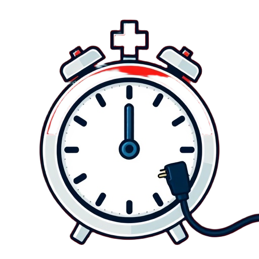 "ambulance" "clock" "plug"