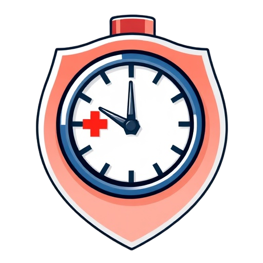 "ambulance" "clock" "shield"