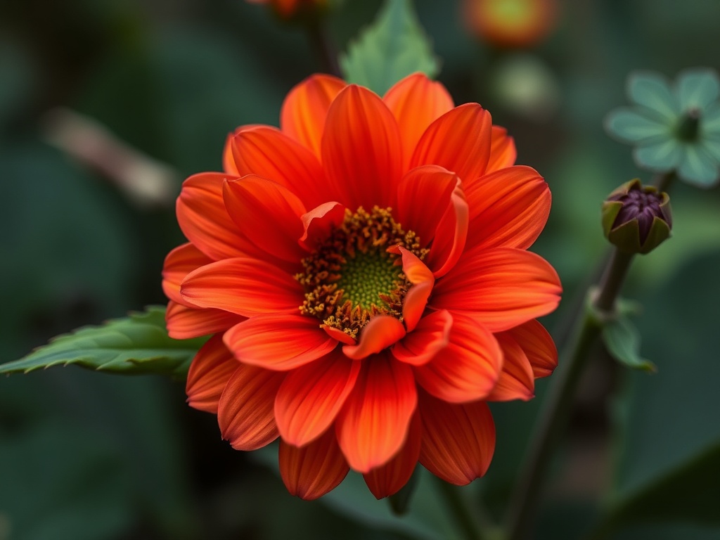 "Carefully describe an image in great detail that needs to be generate, use quotes to split visual things." You MAY only use up to 25 words.