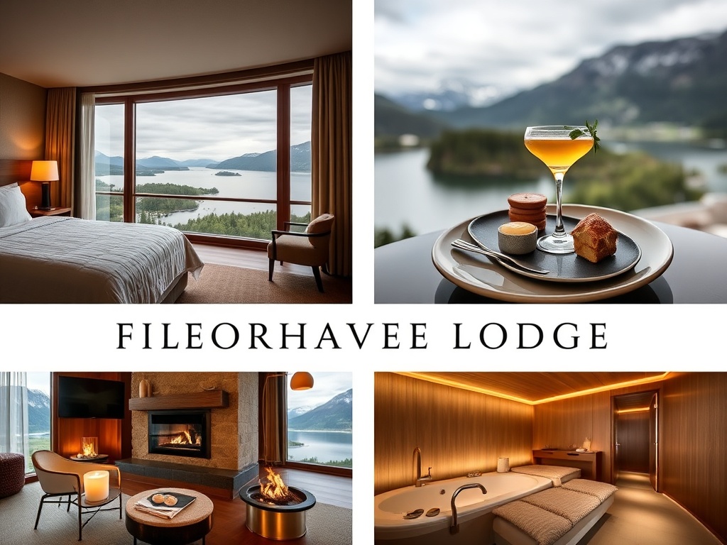 Fjordhaven Lodge collage