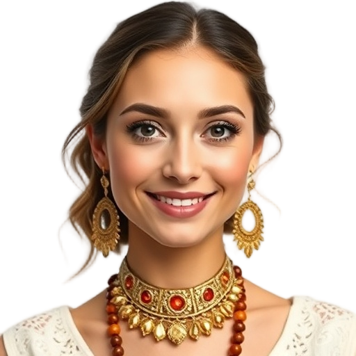 A person smiling to the camera with a white background looking like