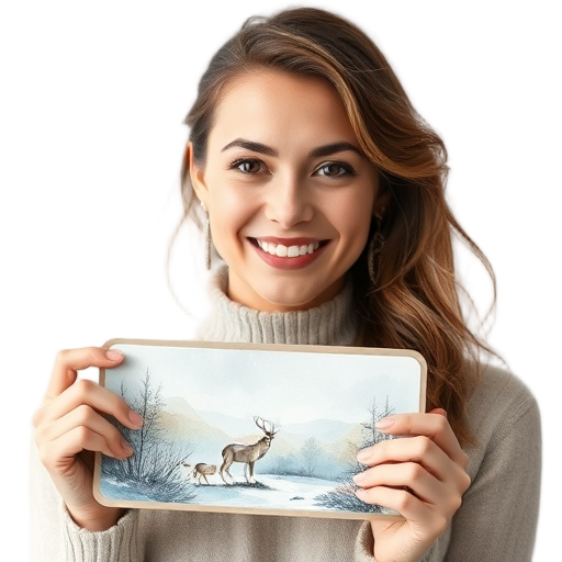 A person smiling to the camera with a white background looking like