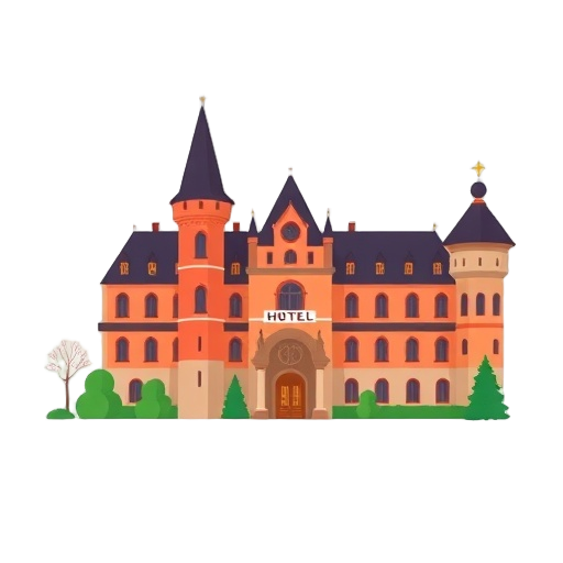 "Bohemian castle hotel"