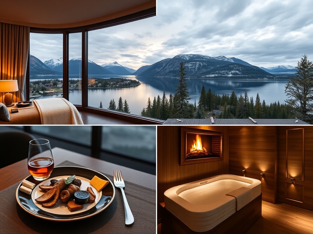 Fjordhaven Lodge collage