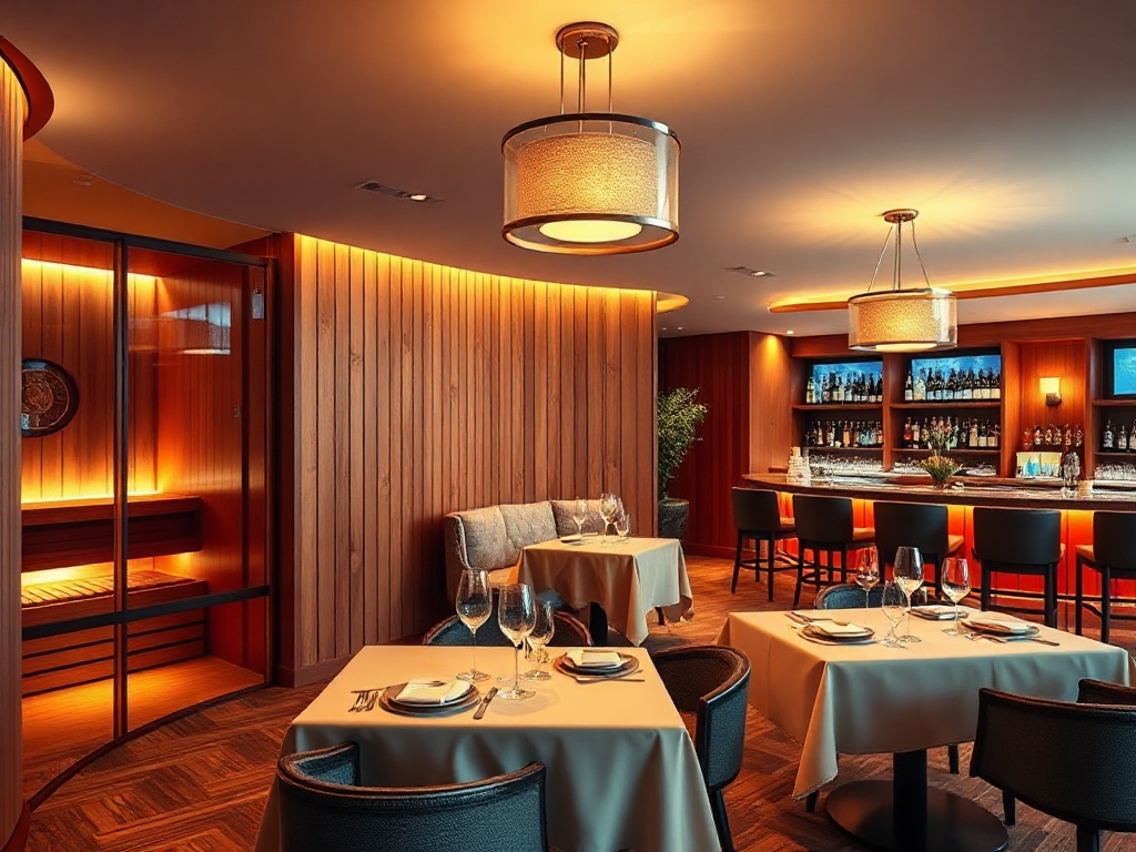 Nordic luxury casino hotel value stack scene