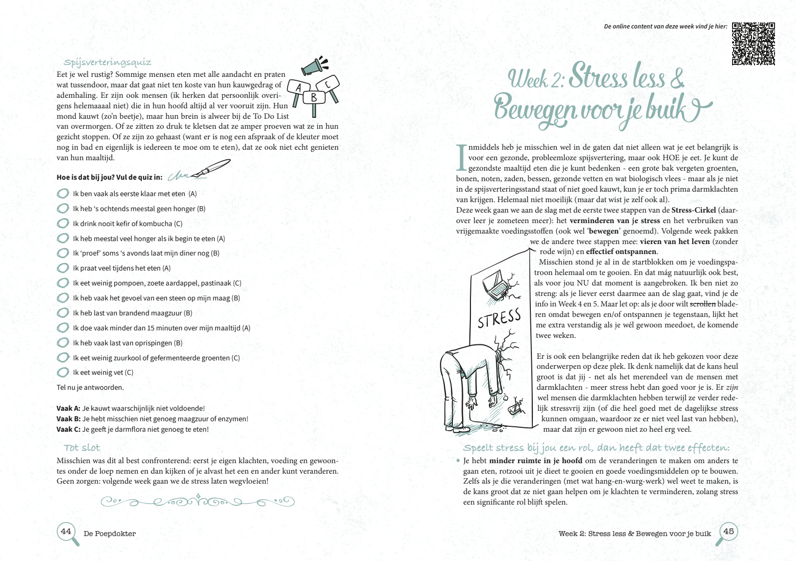 DoeBoek Spread spijsverteringsquiz