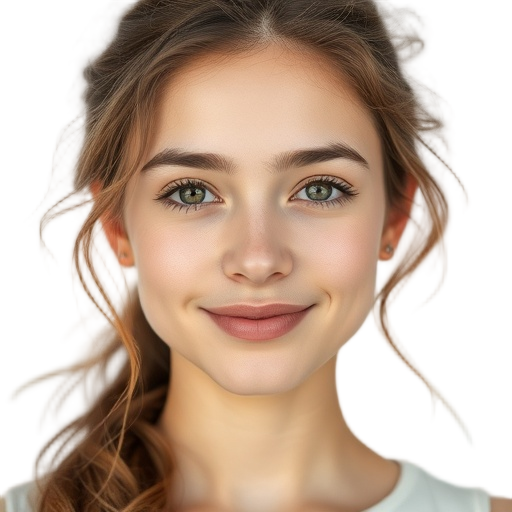 A person smiling to the camera with a white background looking like