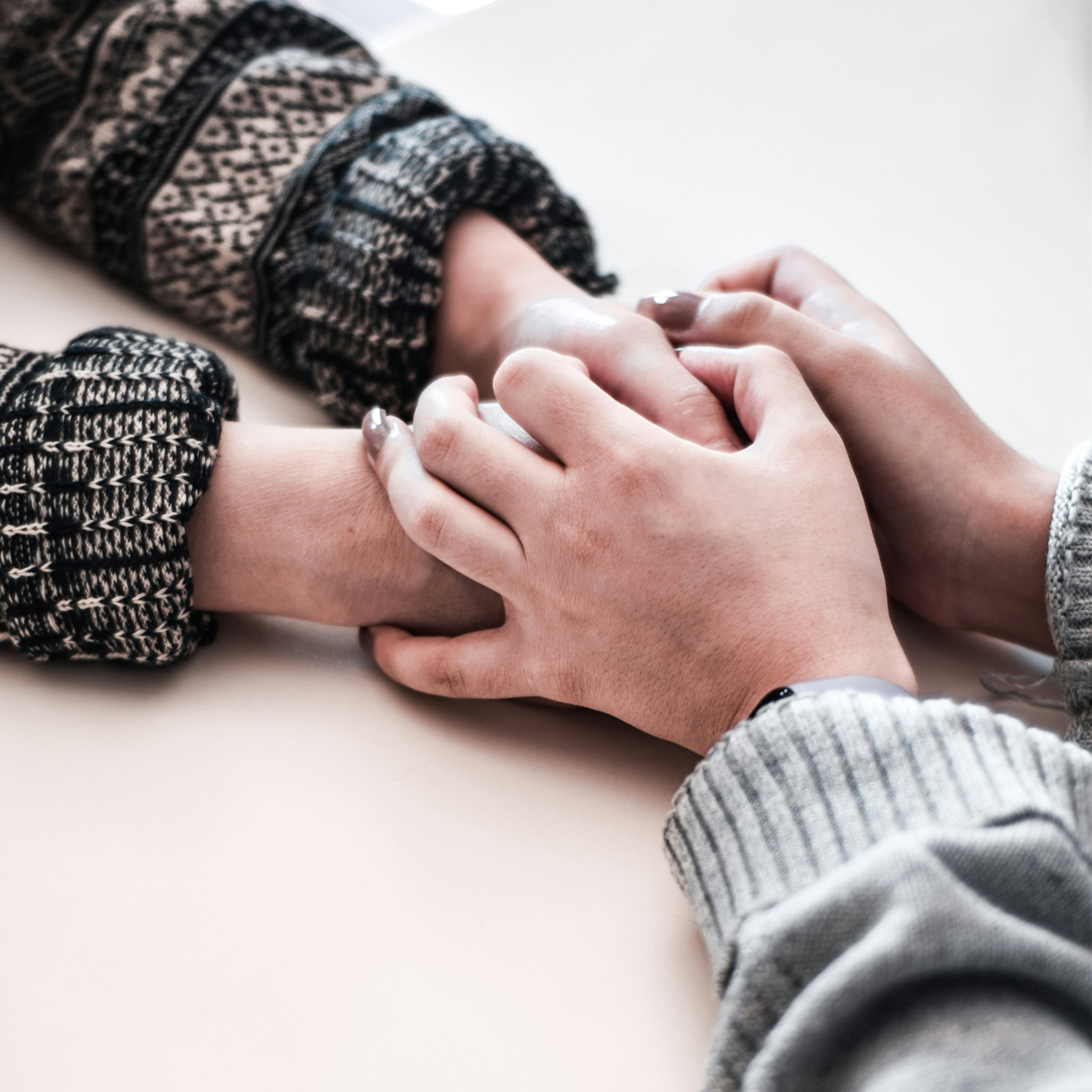 Give me your hand and I'll hold it.