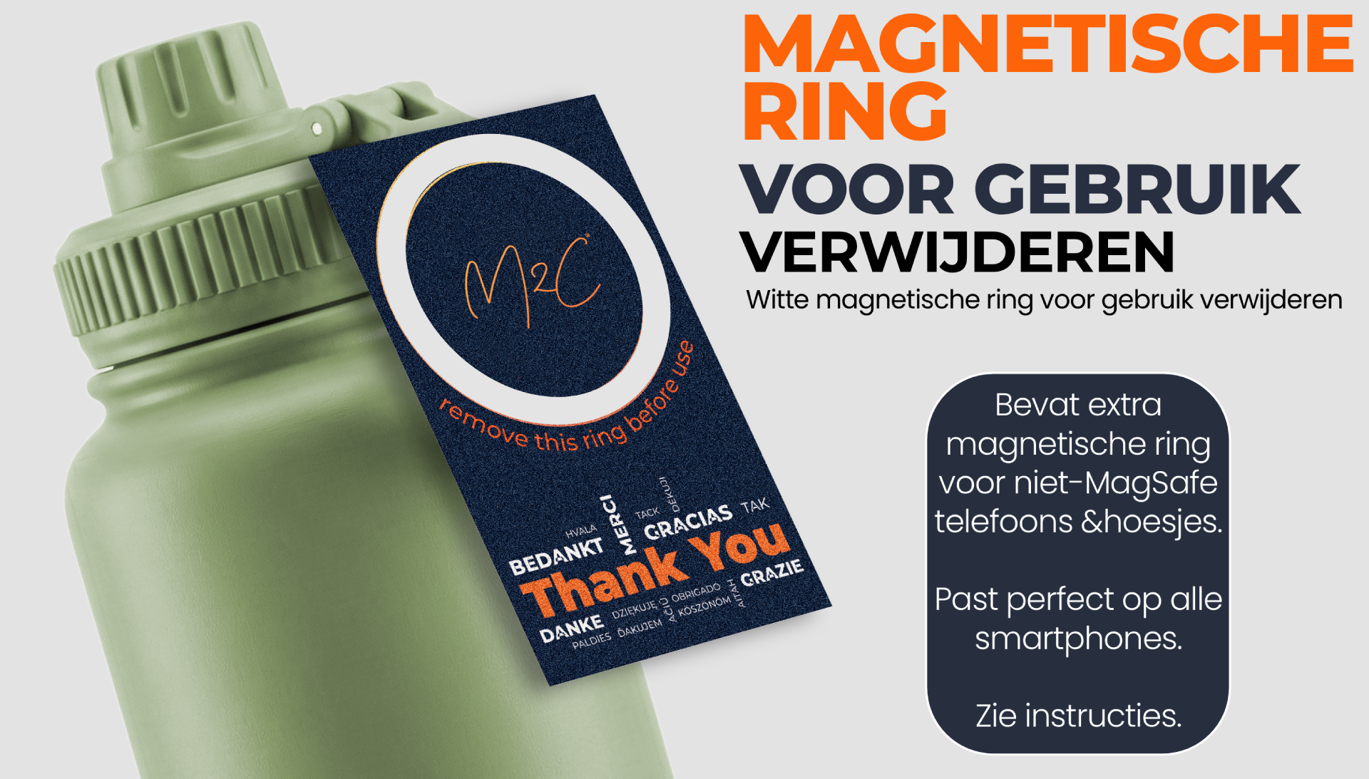 magnetische ring verwijderen