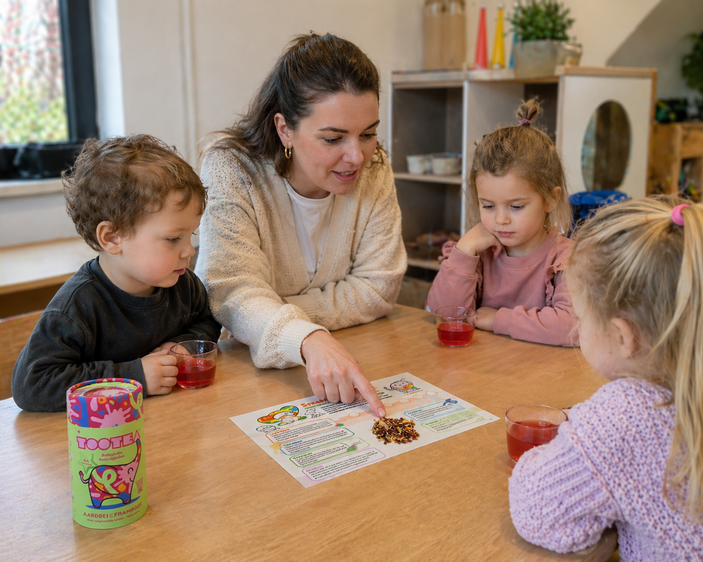 Aan de slag met het tootea smakenspel