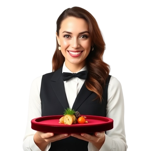 A person smiling to the camera with a white background looking like