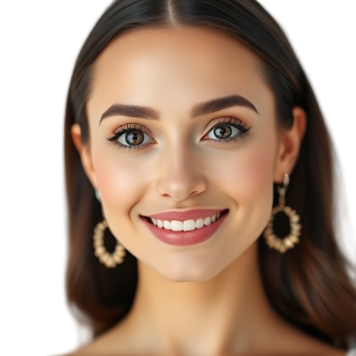 A person smiling to the camera with a white background looking like