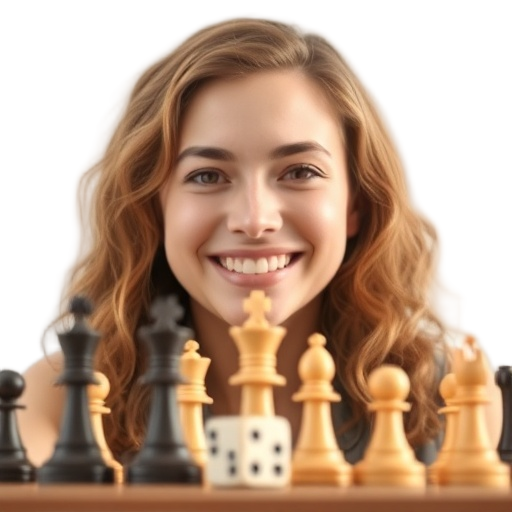 A person smiling to the camera with a white background looking like
