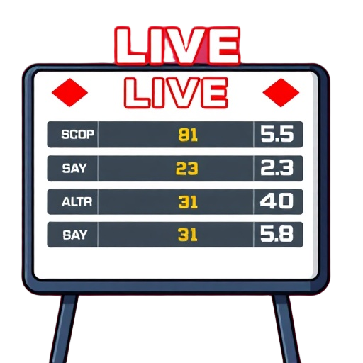 "live" "scoreboard" "updates"
