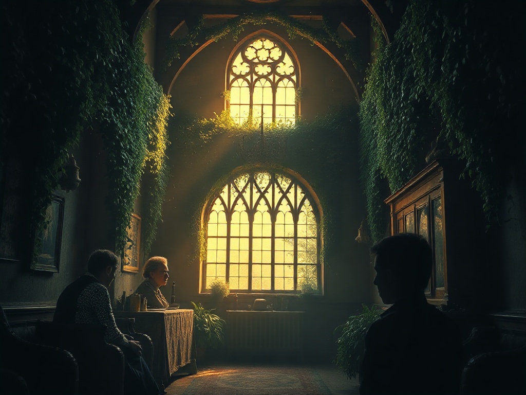 "A serene, richly detailed scene