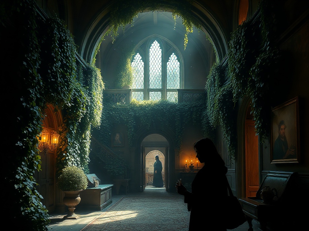 "A serene, richly detailed scene