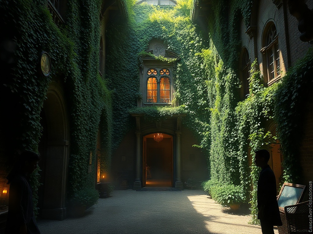"A serene, richly detailed scene