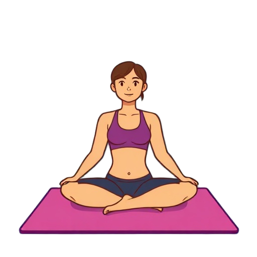 "yoga mat" "data graph" "insight icons" "yoga block" "user friendly"