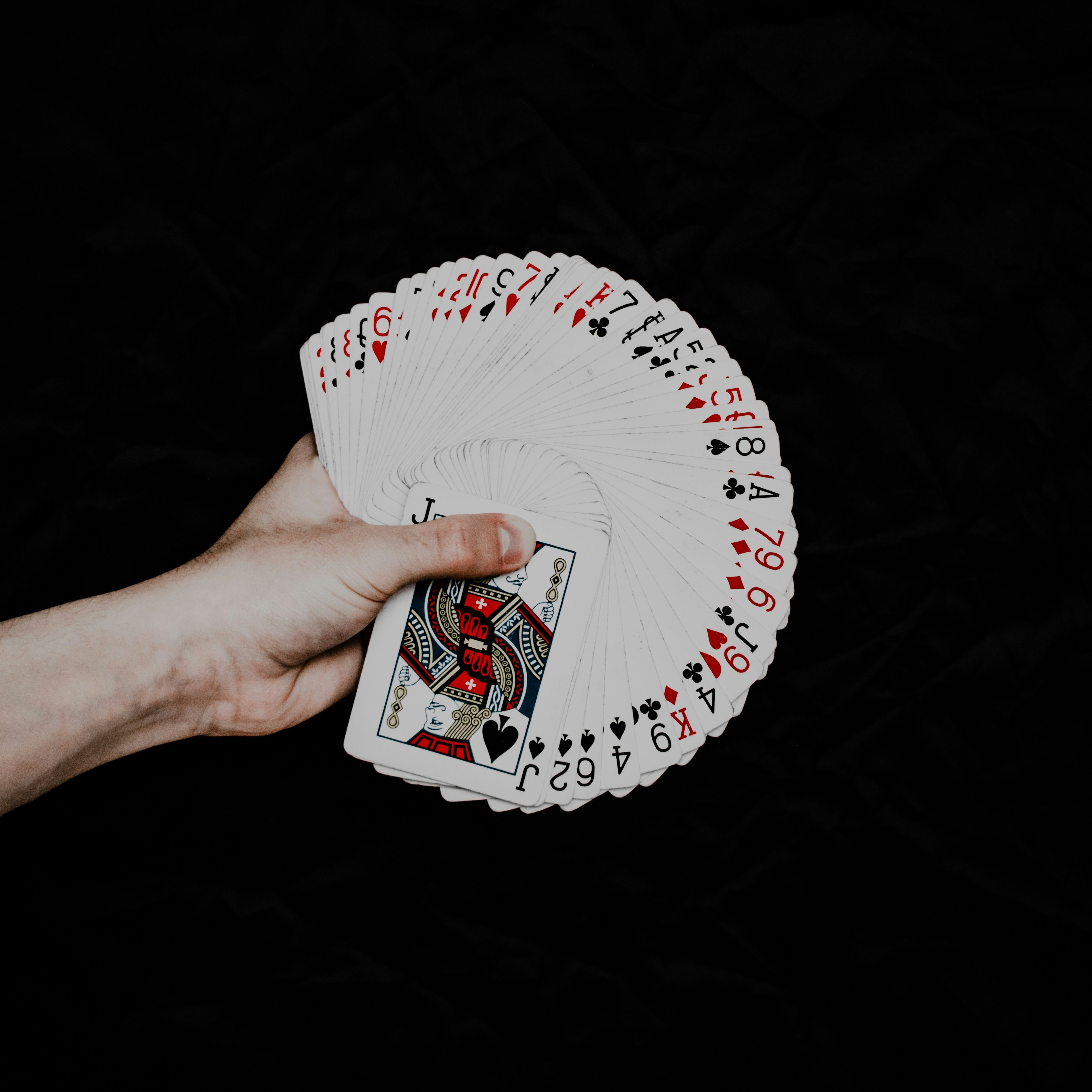 Playing cards bicycle