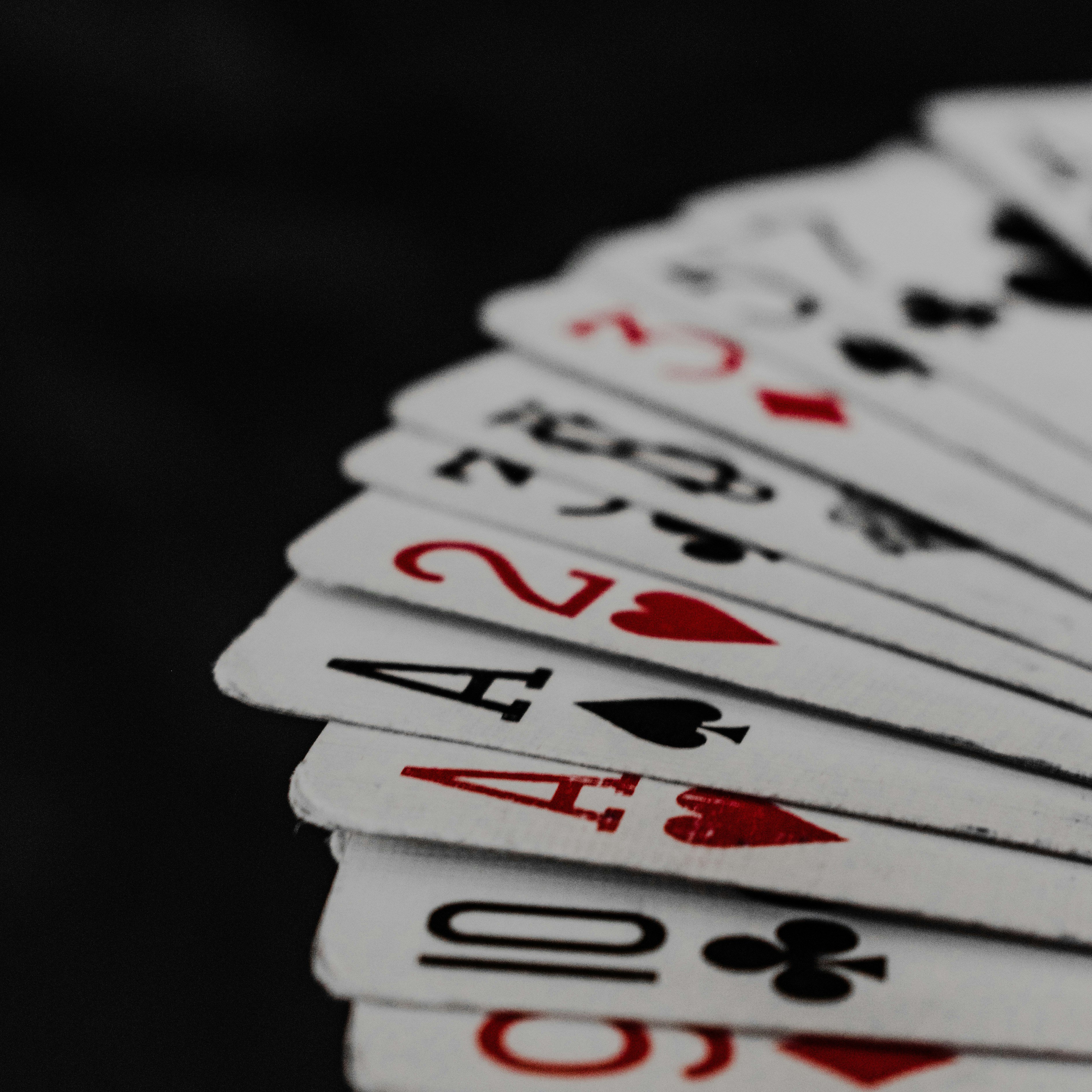 Playing cards bicycle