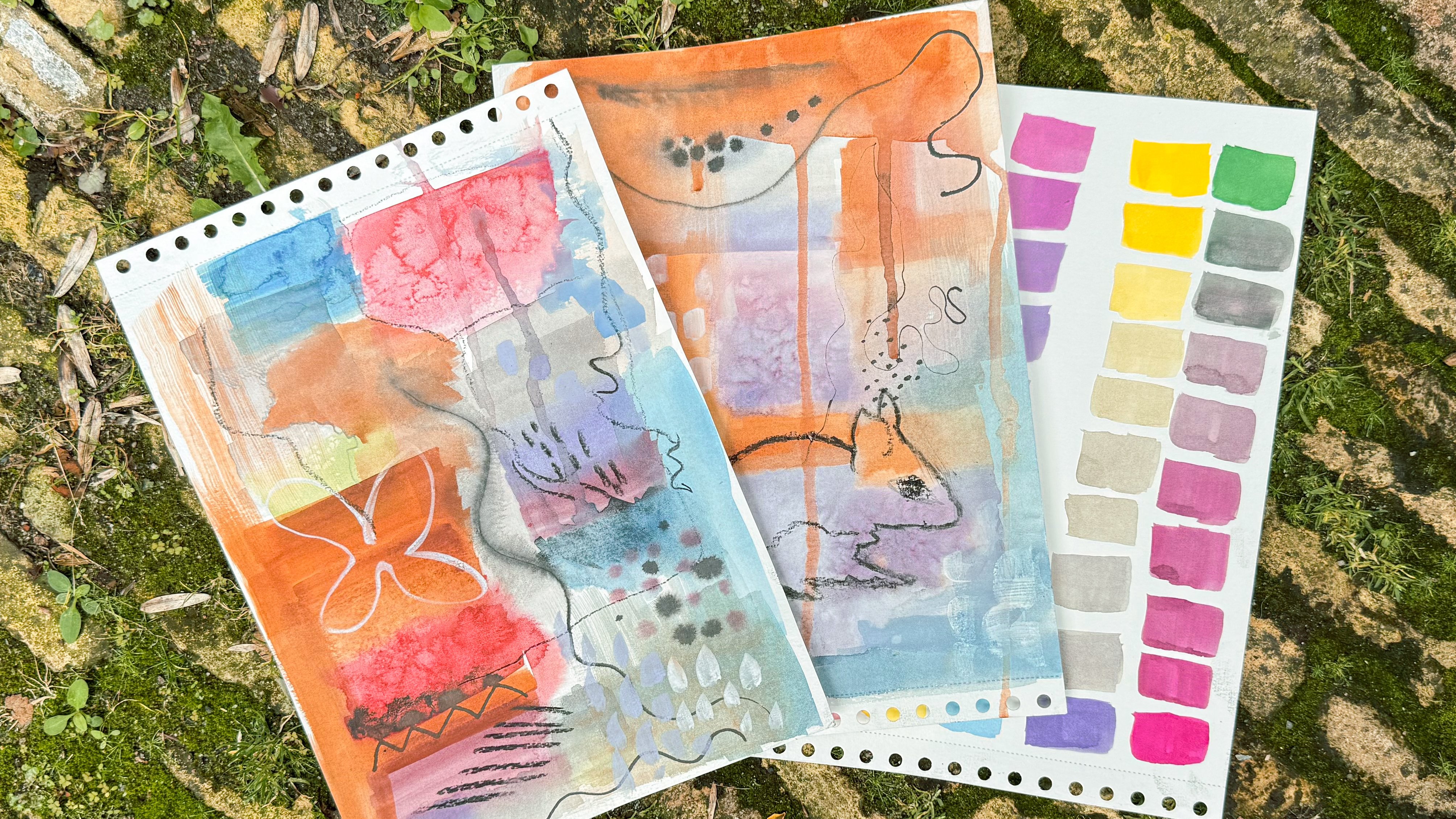 Bosdieren in aquarelverf online cursus aquarelleren
