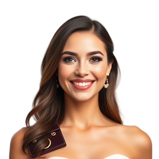 A person smiling to the camera with a white background looking like