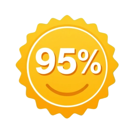 "gold badge" "95%" "guest smile"