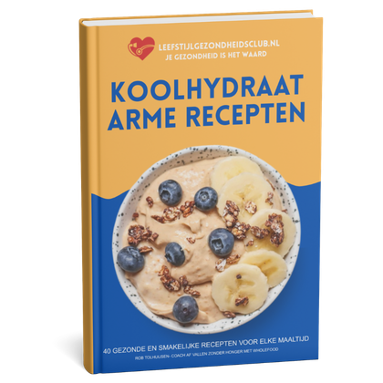 Laag-koolhydraat receptenbundel 50 plus – buikvet verminderen