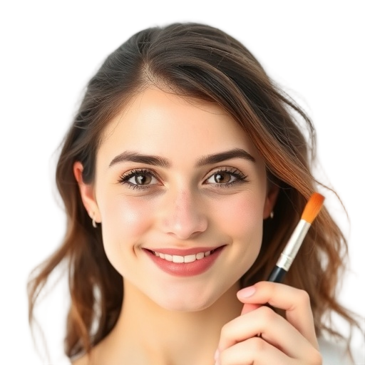 A person smiling to the camera with a white background looking like