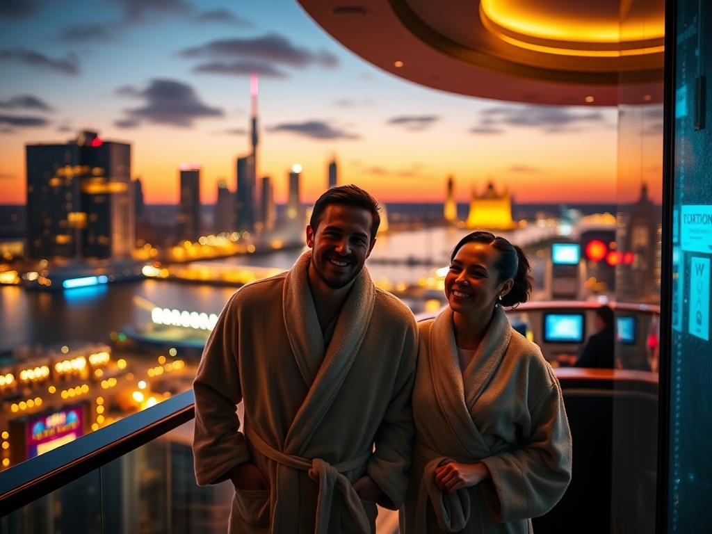 A luxurious Rotterdam casino hotel testimonial mood