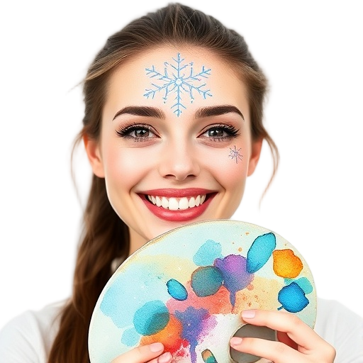 A person smiling to the camera with a white background looking like