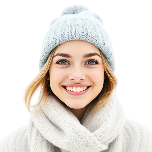 A person smiling to the camera with a white background looking like