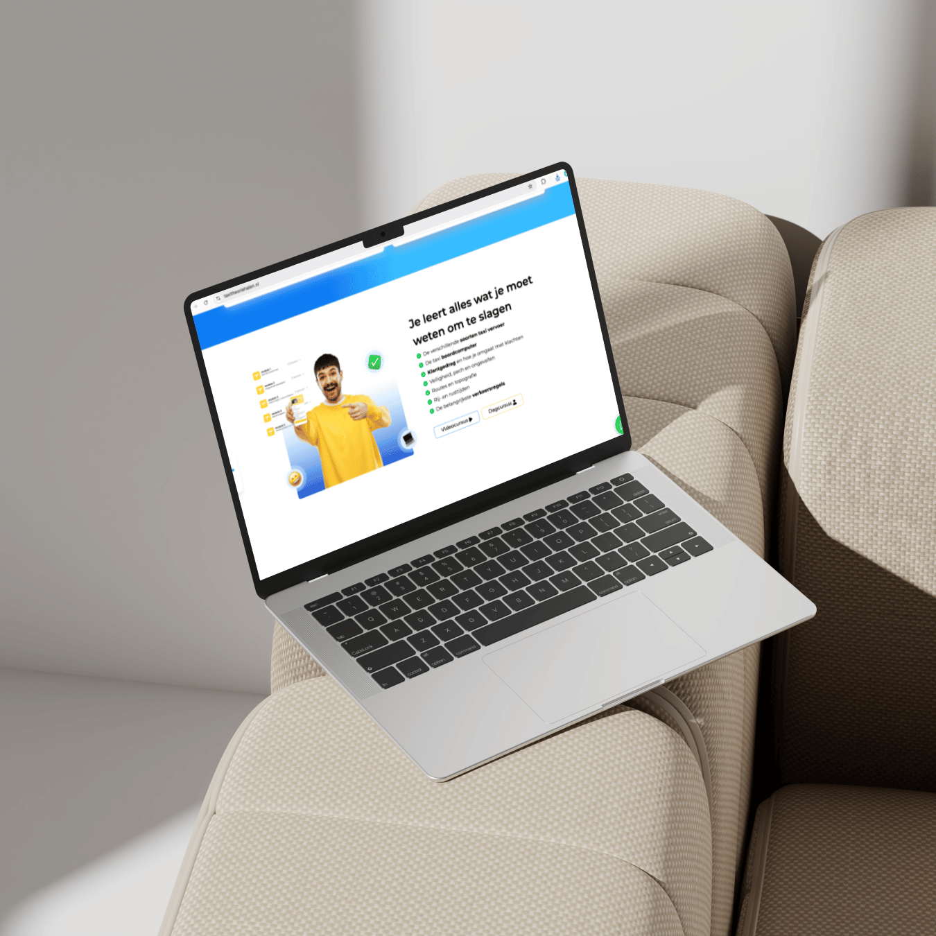 P&P pagina TTH mockup