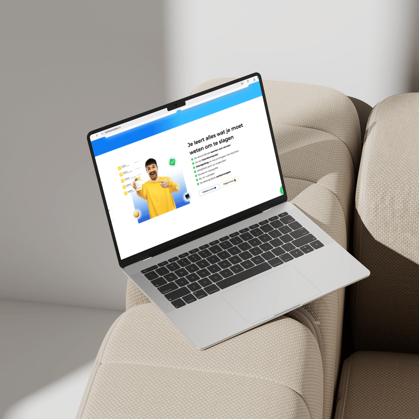 P&P pagina TTH mockup